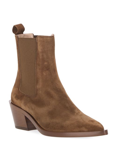 Camel brown boot Gianvito Rossi | G7290145CUOCASTEXA